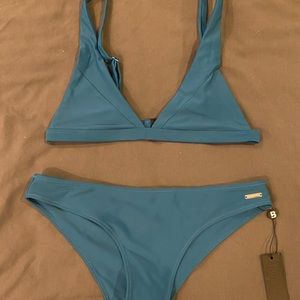 Blackbough blue soda swimsuit NWT